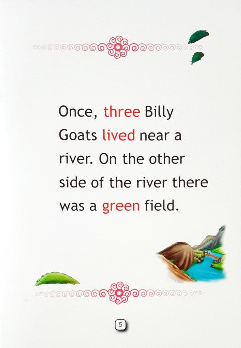 The Three Billy Goats - Graded English Readers Level 1