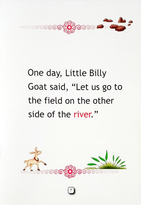 The Three Billy Goats - Graded English Readers Level 1