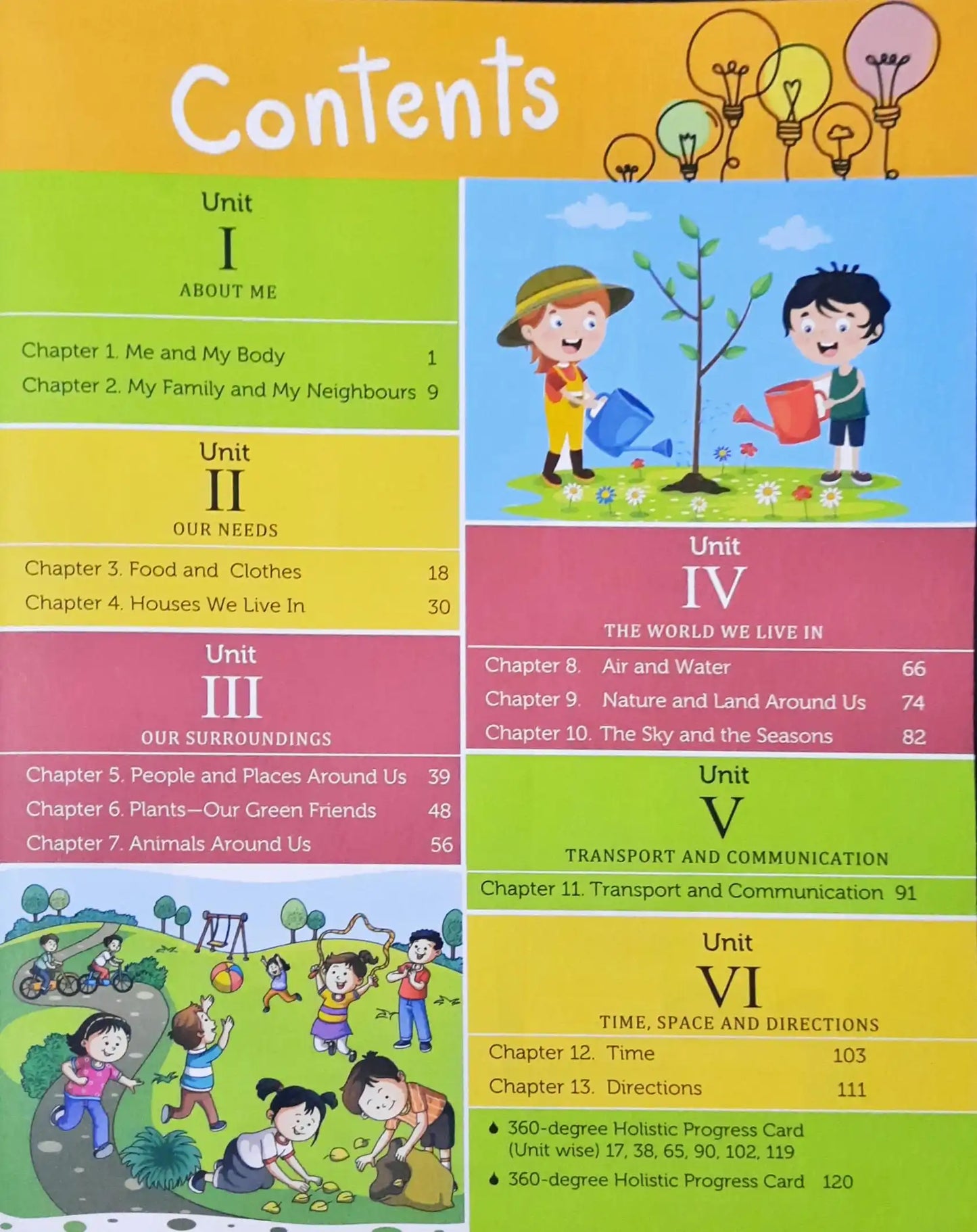 EVS Textbook and Workbook Class 2 The World For You And Me 2 Coursebook and Workbook