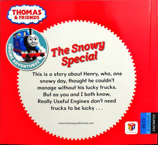 Thomas & Friends Engine Adventures The Snowy Special – Books and You
