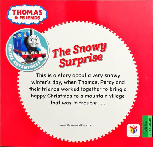 Thomas and Friends Engine Adventures The Snowy Surprise – Books and You