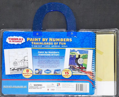 Thomas and Friends Paint By Numbers : Trainloads of Fun