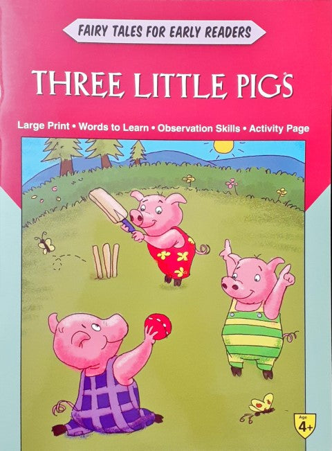 Three Little Pigs - Fairy Tales For Early Readers