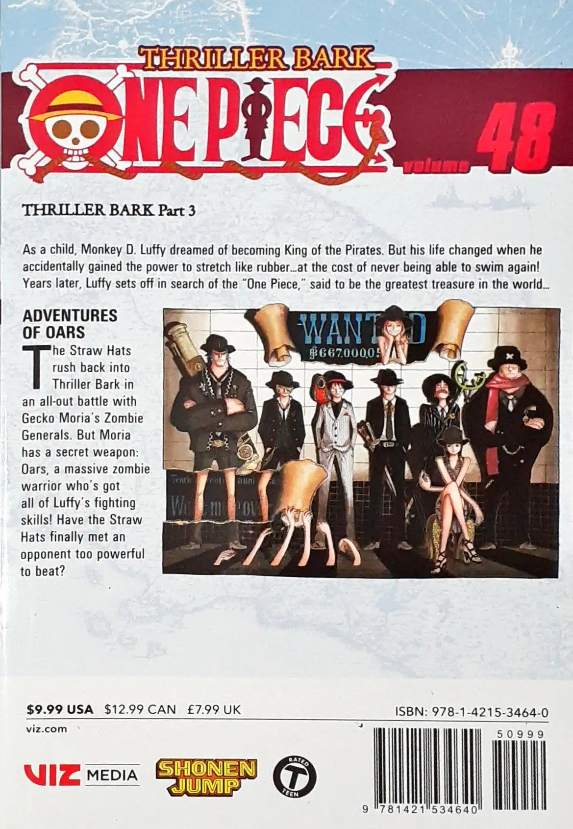 One Piece : Volume 48 : Adventures of Oars