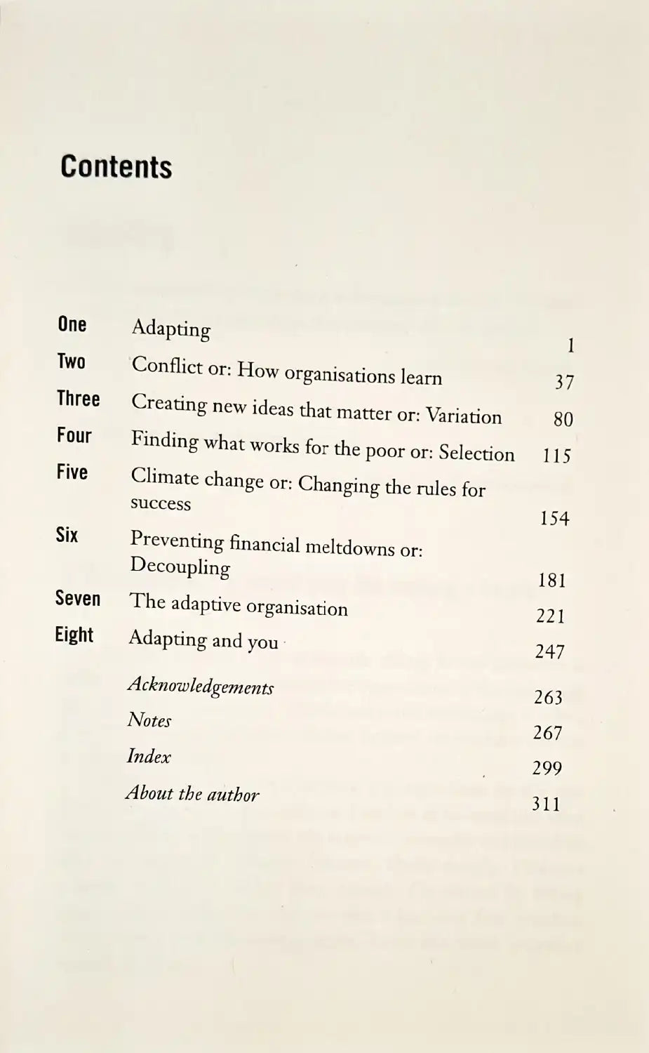 Adapt : Why Success Always Starts with Failure