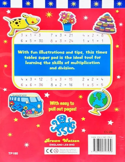 Times Tables Super Pad