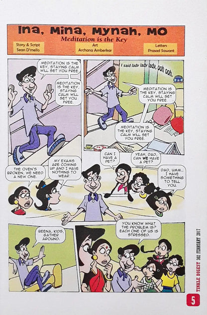 Tinkle Digest Vol 28 No. 302 (P)