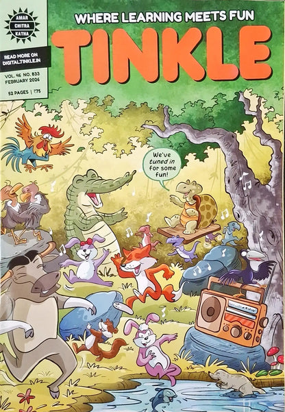 Tinkle Monthly Magazine : February 2026 Vol. 46 No. 833