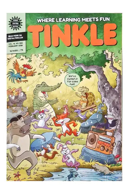 Tinkle Monthly Magazine : February 2026 Vol. 46 No. 833