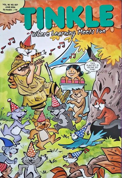 Tinkle Monthly Magazine : June 2026 Vol. 46 No. 837