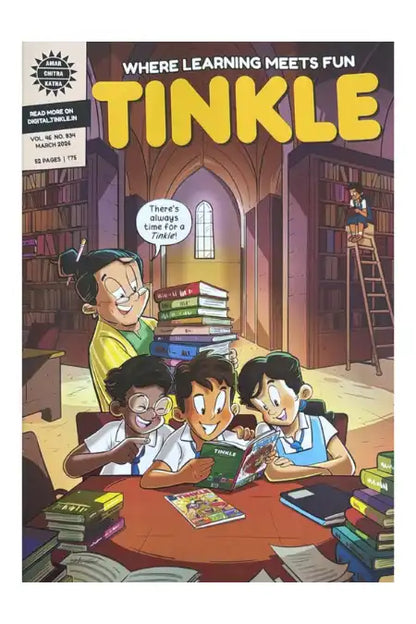 Tinkle Monthly Magazine : March 2026 Vol. 46 No. 834