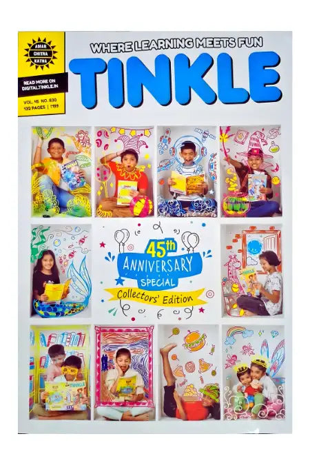 Tinkle Monthly Magazine : November 2025 Vol. 45 No. 830 | 45th Anniversary Special