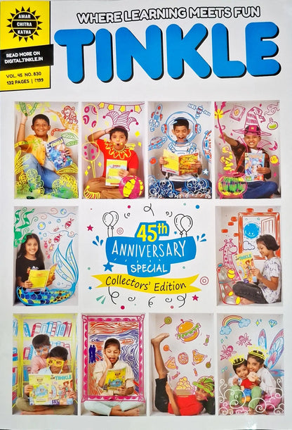 Tinkle Monthly Magazine : November 2025 Vol. 45 No. 830 | 45th Anniversary Special