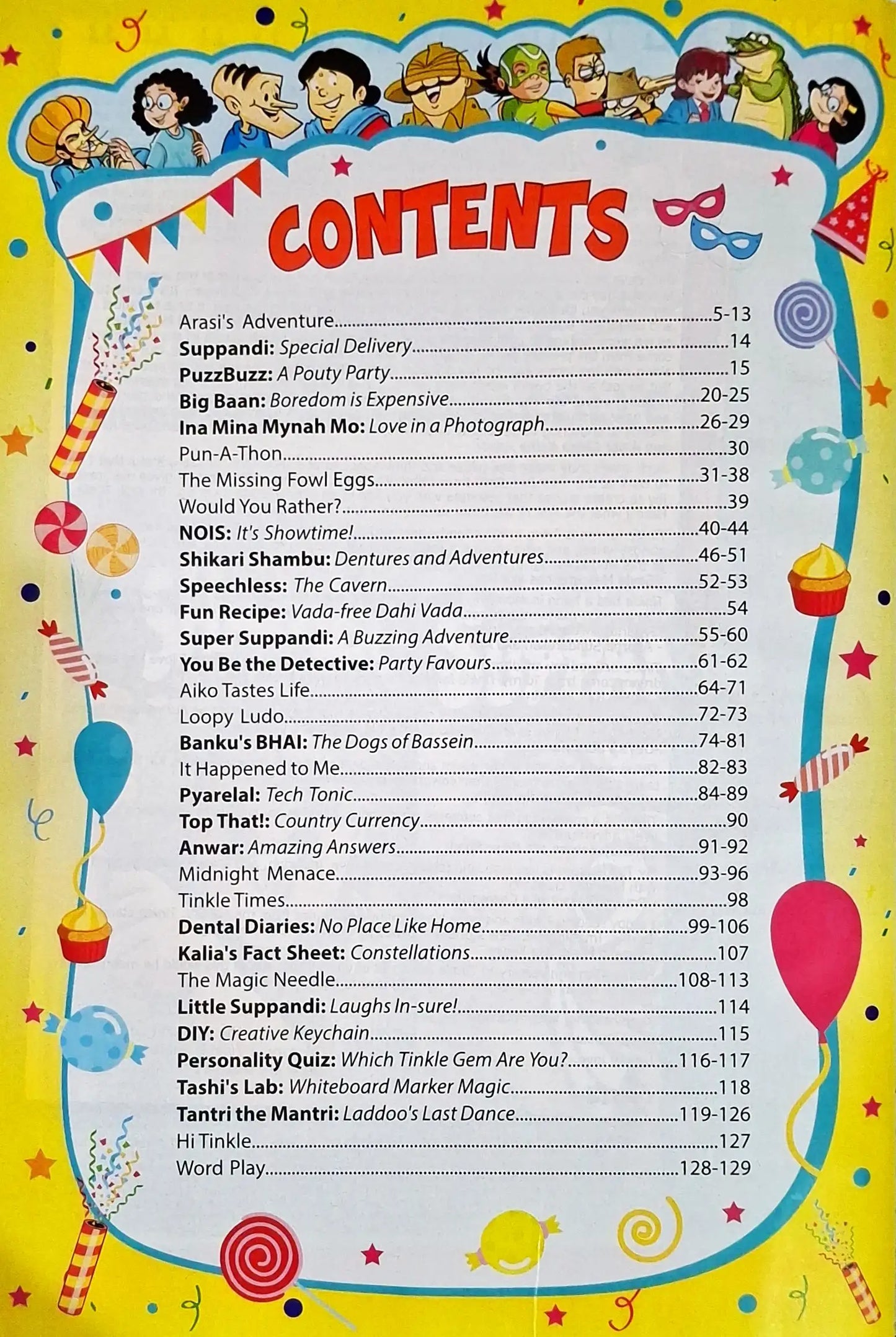 Tinkle Monthly Magazine : November 2025 Vol. 45 No. 830 | 45th Anniversary Special