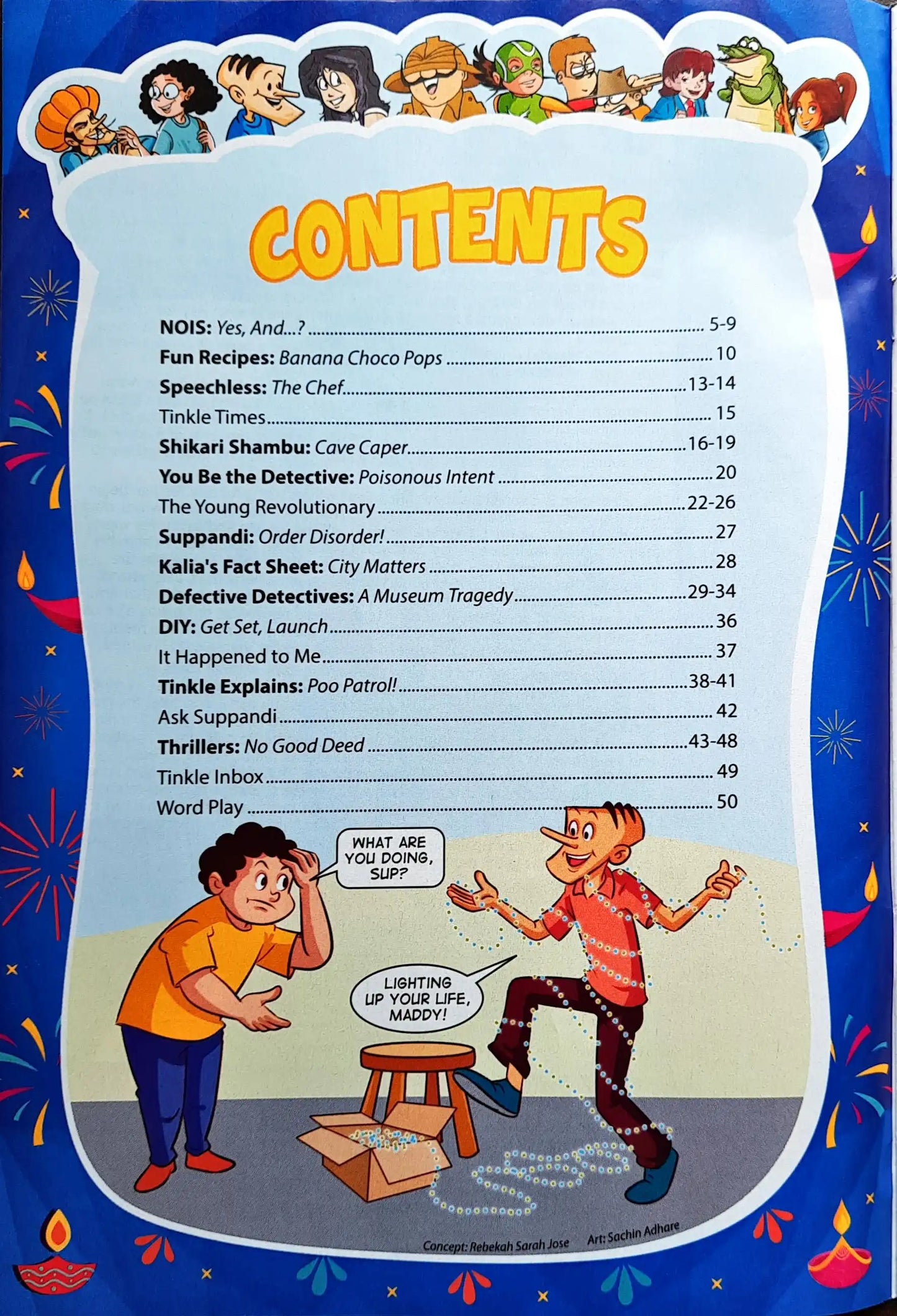 Tinkle Where Learning Meets Fun Monthly Magazine : October 2024 Vol. 44 No. 817