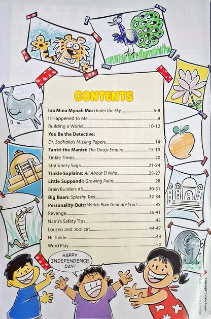 Tinkle Monthly Magazine : August 2026 Vol. 46 No. 839