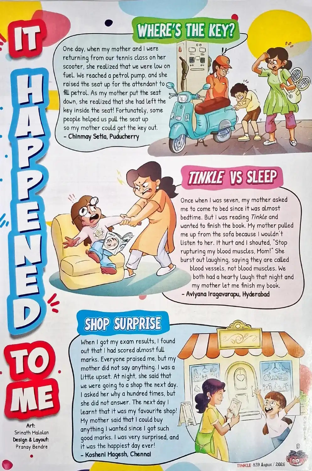 Tinkle Monthly Magazine : August 2026 Vol. 46 No. 839