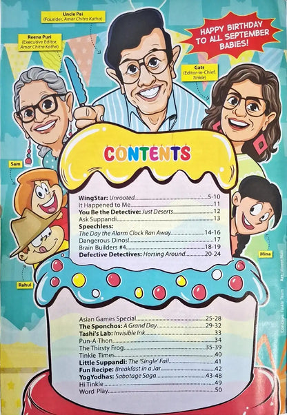 Tinkle Monthly Magazine : September 2026 Vol. 46 No. 840