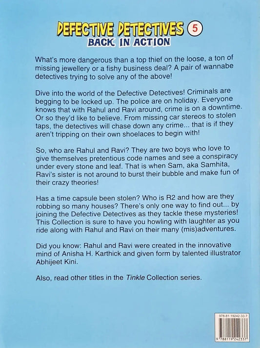 Defective Detectives 5 : Back In Action - Tinkle