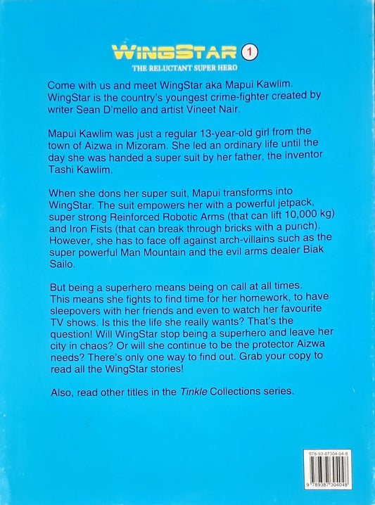 WingStar 01 : The Reluctant Superhero - Tinkle