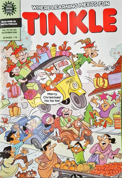 Tinkle Monthly Magazine : December 2025 Vol. 45 No. 831
