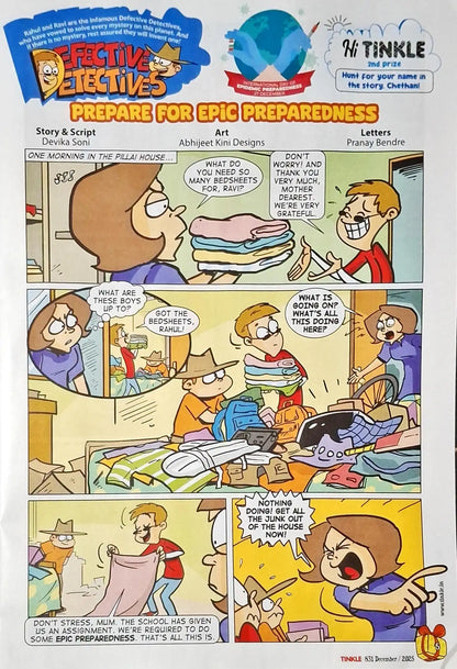 Tinkle Monthly Magazine : December 2025 Vol. 45 No. 831