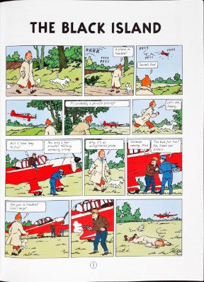 The Adventures of Tintin 7 The Black Island