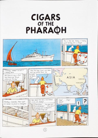 The Adventures of Tintin 4 Cigars of the Pharaoh