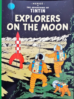 The Adventures of Tintin 17 Explorers on the Moon