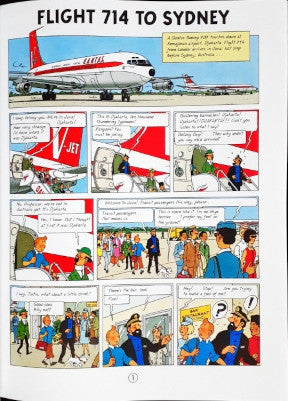 The Adventures of Tintin 22 Flight 714 to Sydney