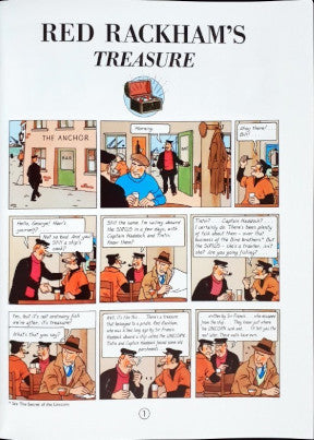 Red Rackham Movie The Adventures of Tintin 12 Red Rackham's Treasure – Books and You