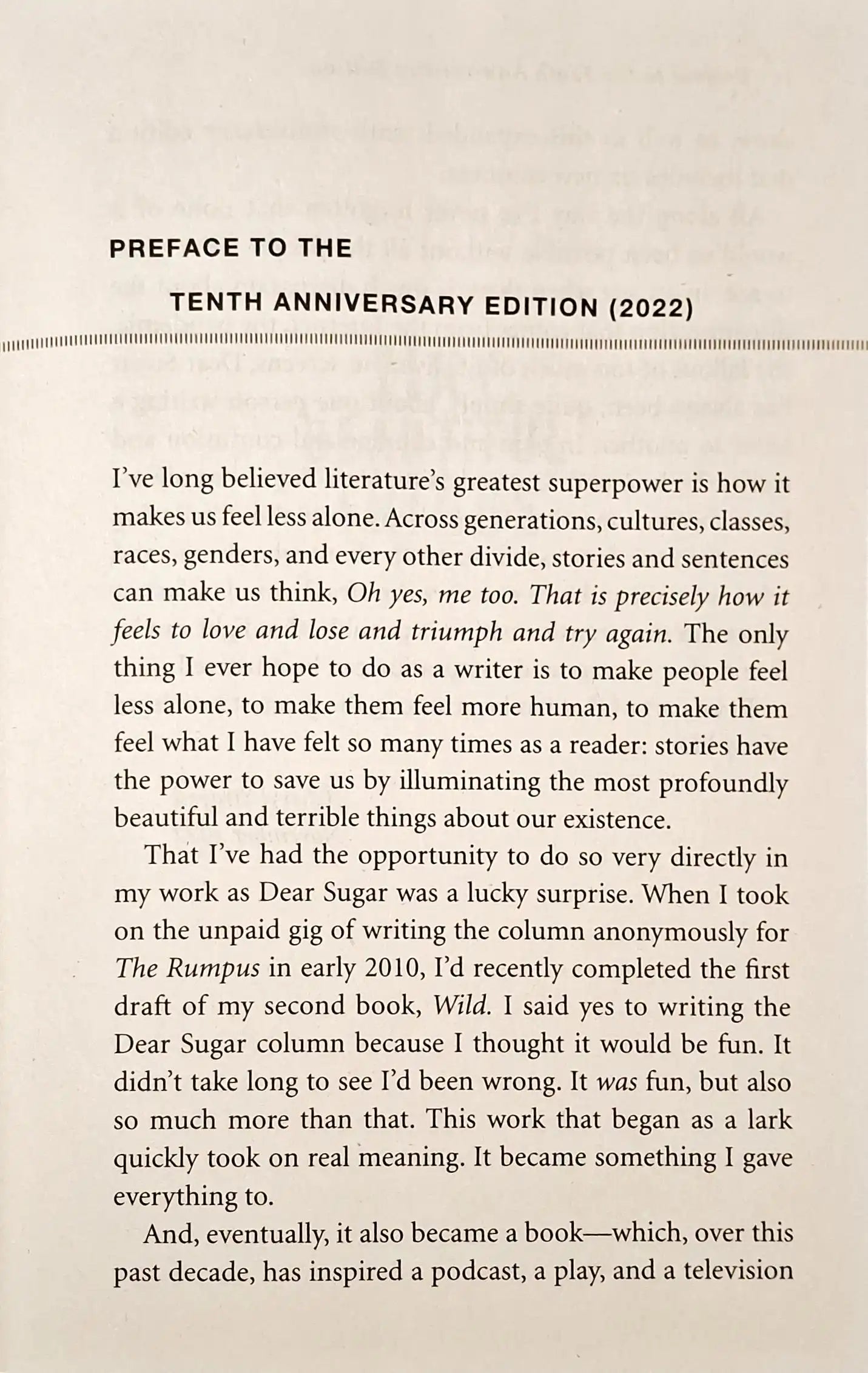 Tiny Beautiful Things : Advice from Dear Sugar