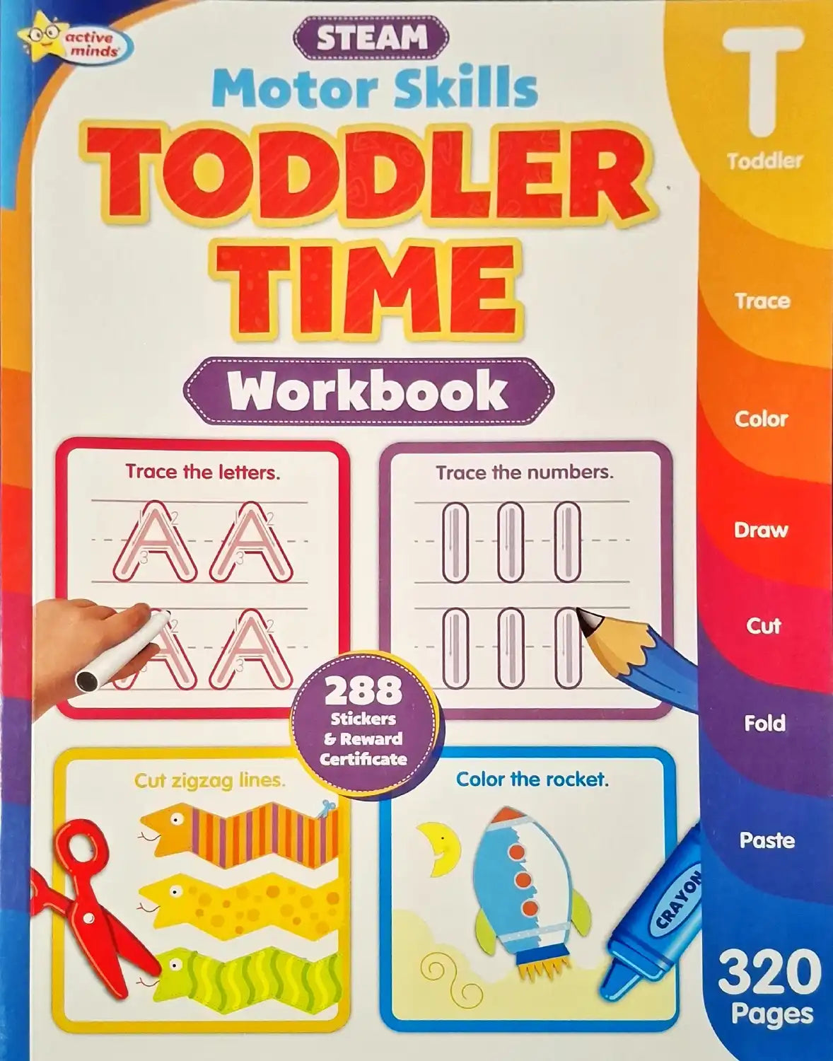 Motor Skills Toddler Time Workbook