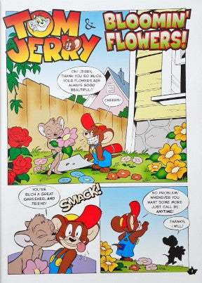 Tom And Jerry Comics Blooming Flowers & Other Comics Laugh Along With 6 Comic Stories