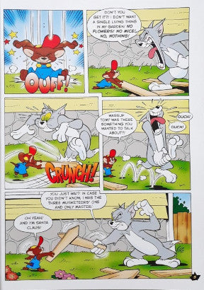 Tom And Jerry Comics Blooming Flowers & Other Comics Laugh Along With 6 Comic Stories