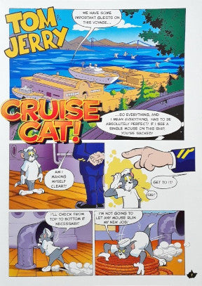 Tom And Jerry Comics Cruise Cat & Other Comics Laugh Along With 6 Comic Stories