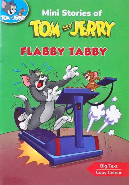 Mini Stories of Tom and Jerry Flabby Tabby Copy Colour