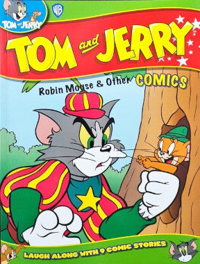 Tom And Jerry Comics Robin Mouse & Other Comics Laugh Along With 9 Comic Stories