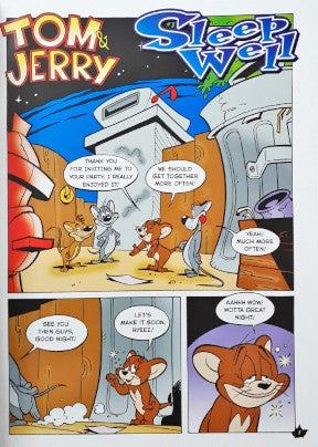 Tom And Jerry Comics Sleep Well & Other Comics Laugh Along With 7 Comic Stories