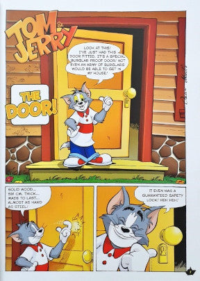 Tom And Jerry Comics The Door & Other Comics Laugh Along With 7 Comic Stories