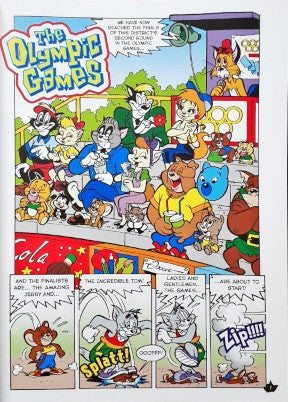 Tom And Jerry Comics The Olympic Games & Other Comics Laugh Along With 7 Comic Stories