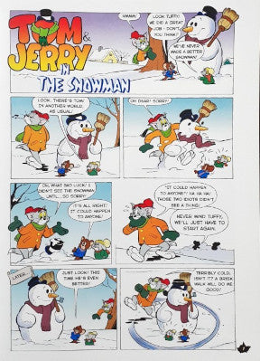 Tom and Jerry Comics The Snowman and Other Comics