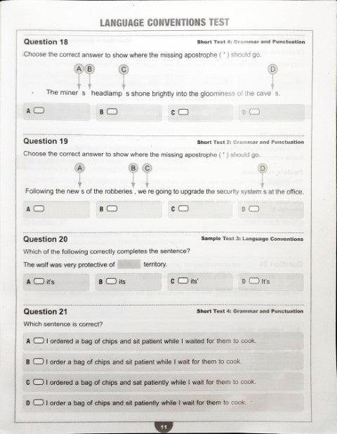 Top Tips: Exam Practice In English