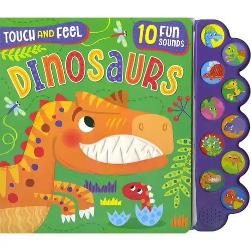 Touch and Feel Dinosaurs | 10 Fun Sounds