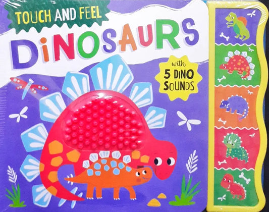 Touch and Feel Dinosaurs with 5 Dino Sounds
