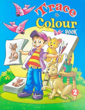 Trace & Colour Book 2