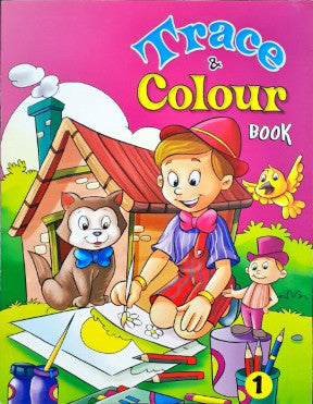 Trace & Colour Book 1