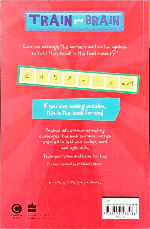 Mensa Kids Train Your Brain Puzzle Book Cranium Crunchers