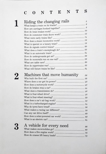 Time Life's Illustrated World of Science Transport And Navigation