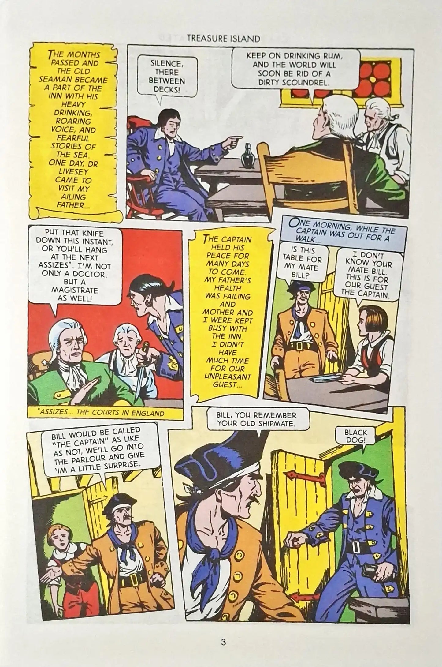 Treasure Island : Classics Illustrated No. 21